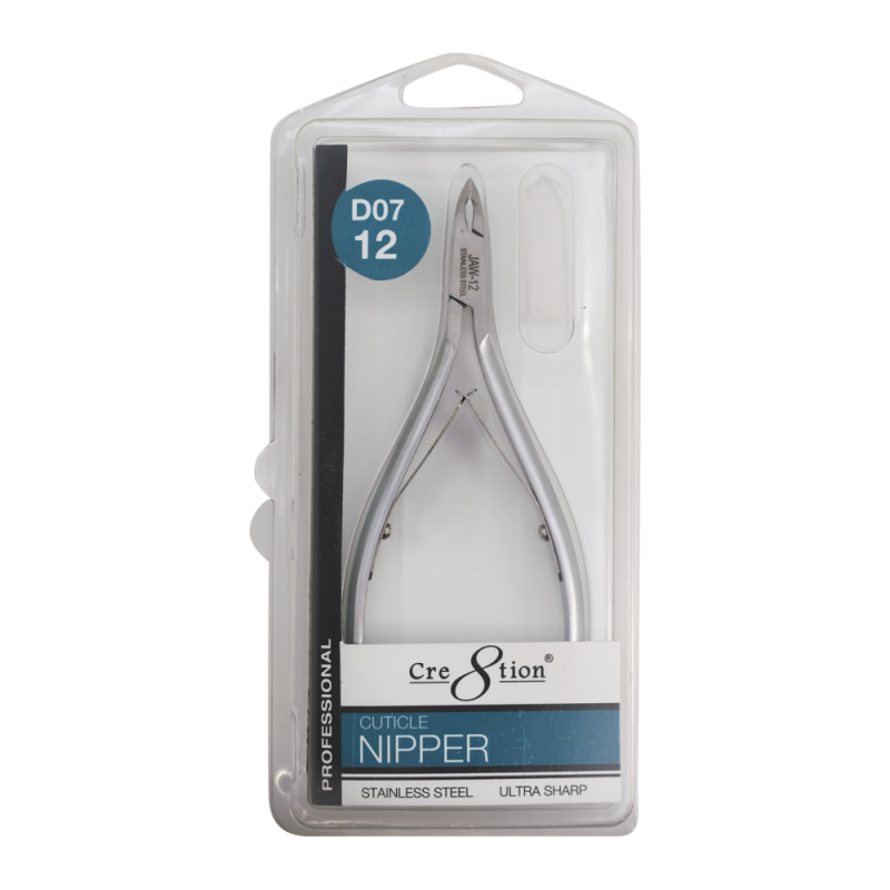 Cre8tion Cuticle Nipper D-07, Size 12 